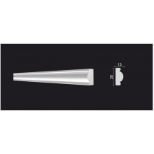 DECOR-DIZAYN  157A МОЛДИНГ дюрополимер 30х13х2000мм